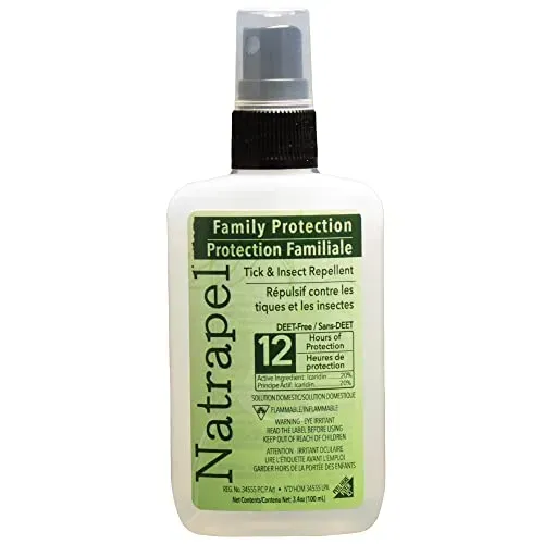 Natrapel Icaridin Insect Repellent 100mL, DEET-free bug spray for mosquitoes and ticks
