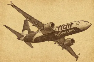 Edmonton's Flair Airlines Revamps Brand to Attract Business Travellers