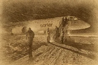 Halifax Airport Runway Incident Leaves Porter Airlines Plane Stuck in Snow