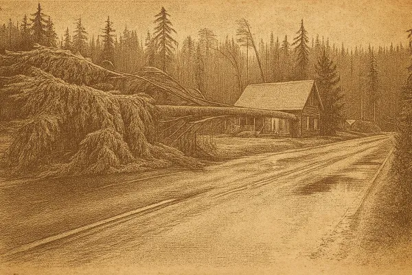 BC Windstorm Leaves 24,000 Without Power Amid Heavy Rainfall