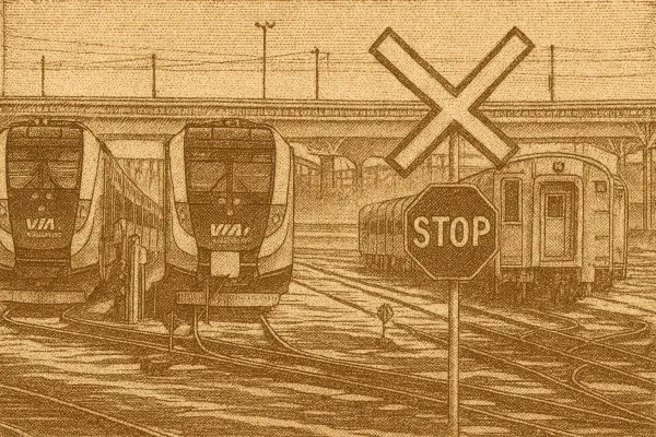 Scarborough Train Collision Halts VIA Rail Service, Closes Roads Amid Snowstorm