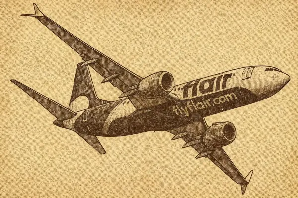 Edmonton's Flair Airlines Revamps Brand to Attract Business Travellers